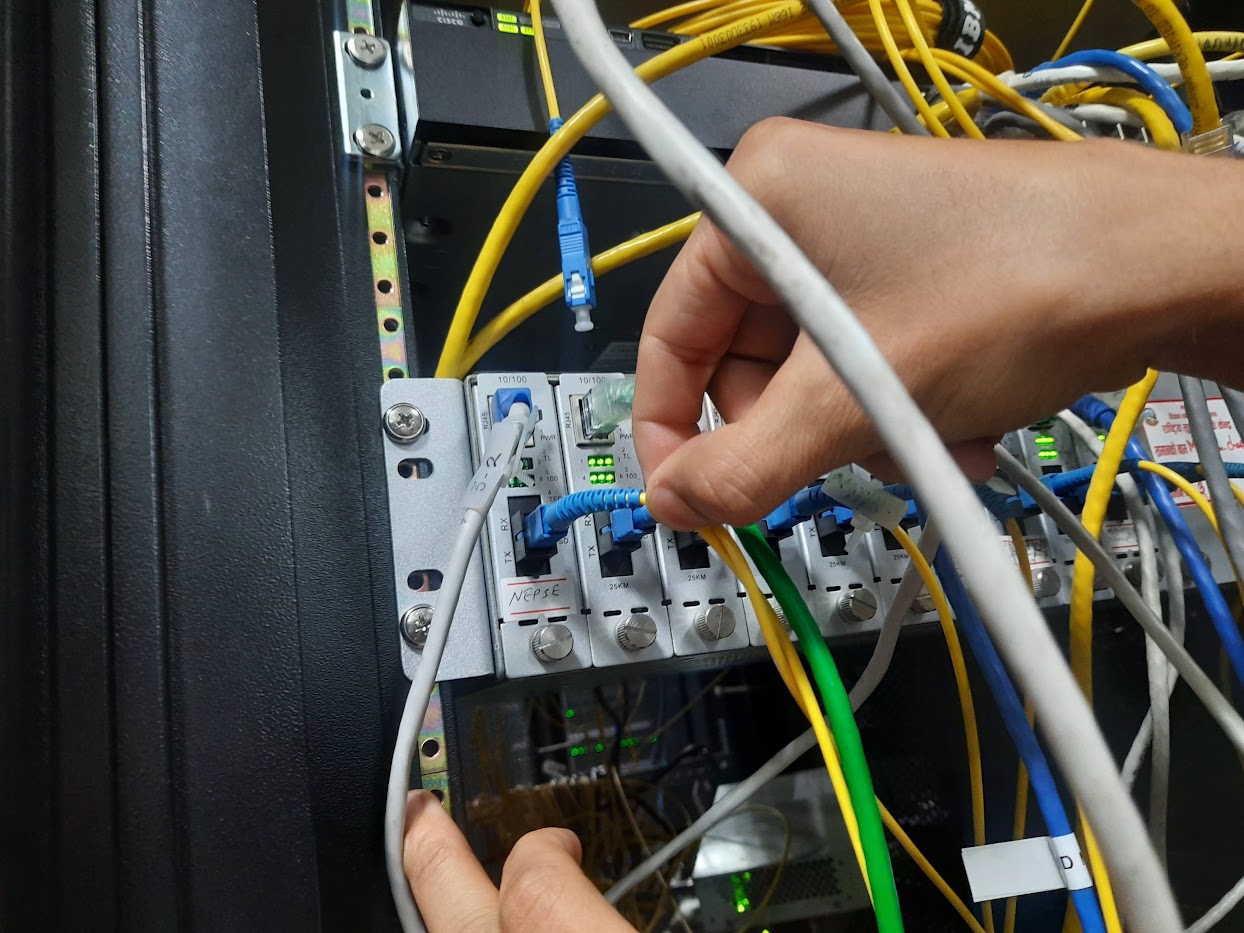 Working inside a live data center1